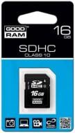 Карта пам'яті Goodram SDHC 16GB Class 10 (SDC16GHC10GRR10)