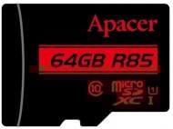 Карта памяти Apacer microSDXC 64 ГБ UHS-I (AP64GMCSX10U5-RA )