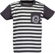 Футболка для мальчиков Blue Seven р.74 черный с белым 928126 X_991_р.74