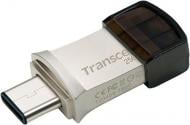 Флеш-память Transcend JetFlash 890 256 ГБ USB 3.1 GEN 1 USB Type-C silver (TS256GJF890S)