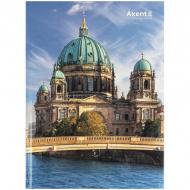 Книга для записей Axent А4- 203x273 мм 96 лист. клетка City Berlin