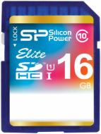 Карта пам'яті Silicon Power SDHC 16GB Class 10 UHS-I Elite (SP016GBSDHAU1V10)