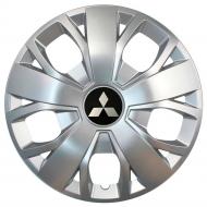 Колпак для колес SJS Mitsubishi 420 R16" 4 шт. серебряный