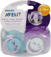 Набор пустышек Philips Avent Животный мир 2 шт SCF172/22 pink/blue Набор пустышек Philips Avent Животный мир 2 шт SCF172/22 pink/blue