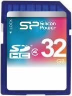 Карта памяти Silicon Power SDHC 32GB Class 4 (SP032GBSDH004V10)