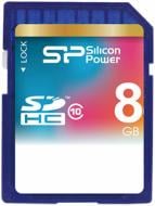 Карта памяти Silicon Power SDHC 8GB Class 10 (SP008GBSDH010V10)