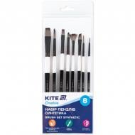 Набор кистей синтетика 8 шт. Creative K-331 KITE