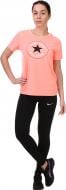 Футболка Converse CORE SOLID CHUCK PATCH CREW 10001124-830 р.M персиковый
