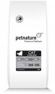 Корм сухой для стерилизованных котов PET NATURE Adult Sterilized Кирица и кукуруза 10 кг