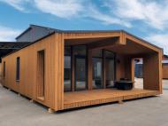 Модульный дом деревянный LYON 88 м² (два модуля)