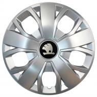 Колпак для колес SJS Skoda 420 R16" 4 шт. серебряный Колпак для колес SJS Skoda 420 R16" 4 шт. серебряный