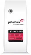 Корм сухий для дорослих собак для усіх порід PET NATURE Adult Premium Курка та рис 15 кг