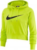 Джемпер Nike W NSW SWSH HOODIE CROP FT BQ9754-389 р. XS зеленый