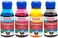 Комплект чернил WWM C49SET4-2 black yellow magenta cyan