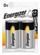 Батарейка Energizer Alk Power D (R20, 373) 2 шт. (E300152200)