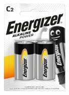 Батарейка Energizer Alk Power C (R14, 343) 2 шт. (E300152100)