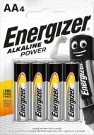 Батарейки Energizer Alk Power AA (пальчиковые) 4 шт. (AA/LR6 FSB4)