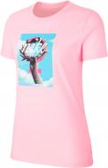 Футболка Nike W NSW TEE FEM CREW AR5358-663 р.M розовый