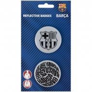 Набор значков светоотражающих KITE FC Barcelona BC25-107