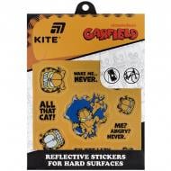 Набор стикеров светоотражающих KITE для твердых поверхностей Garfield GF25-115
