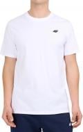 Футболка 4F TSHIRT M3341 4FWMM00TTSHM3341-10S р.M белый Футболка 4F TSHIRT M3341 4FWMM00TTSHM3341-10S р.M белый
