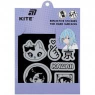 Набор стикеров светоотражающих KITE для твердых поверхностей K25-115