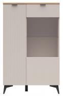 Витрина BRW VELTON 1д1дс 1380х850х401 мм дуб артизан / кашемир S720-REG1D1W_B-UKA/DASN/BPS Витрина BRW VELTON 1д1дс 1380х850х401 мм дуб артизан / кашемир S720-REG1D1W_B-UKA/DASN/BPS