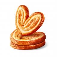 Печенье слоеное A Kids "Вушка" вироби кондитерські борошняні листкові 200 г (4823054615824)