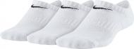 Шкарпетки Nike Y NK EVERYDAY CUSH NS 3PR SX6843-100 р. M білий Шкарпетки Nike Y NK EVERYDAY CUSH NS 3PR SX6843-100 р. M білий