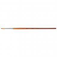 Кисточка Highly Pro длинная ручка плоская №1 Santi