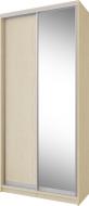 Шафа-купе VIP-master ДСП 1100x600x2400 мм клен двері ДСП/дзеркало