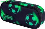 Пенал школьный AC6 NEON FOOTBALL ASTRABAG черный с зеленым