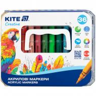 Набор маркеров акриловых KITE Creative с редкими чернилами 36 шт. мульти K-1163