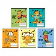 Тетрадь Garfield 12 лист. клетка GF26-232 KITE
