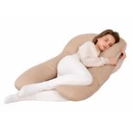 Подушка для беременных и отдыха Basic Flex 135х68х25 см Sonex коричневый