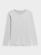 Футболка 4F 4FSS23TLONF085-27M р.XL сірий Футболка 4F 4FSS23TLONF085-27M р.XL сірий