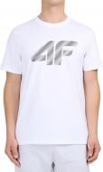Футболка 4F TSHIRT M3342 4FWMM00TTSHM3342-10S р.S белый