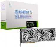 Відеокарта MSI GeForce RTX 4070 Gaming X Slim White 12GB GDDR6X 192bit (912-V513-274)