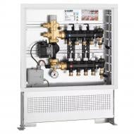 Коллектор Caleffi из технополимера в шкафу с насосом UPS 25-60 3/4 С x 10 x ¾ С 6 bar