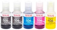 Набір чорнил WWM EPSON L7160/7180 5х140г (E105SET5) cyan black magenta yellow black pigment