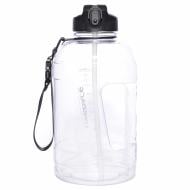 Бутылка спортивная Uzspace The King 2300 мл с трубочкой прозрачная