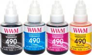 Чернила WWM C490SET4 black magenta yellow cyan