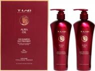 Набор подарочный T-LAB Professional Aura Oil Duo (шампунь, 300 мл+кондиционер, 300 мл)