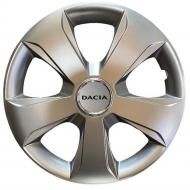 Колпак для колес SJS Dacia 331 R15" 4 шт. серебряный