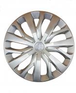 Ковпак для коліс A&K Peugeot A205(лого пластик) R16" 4 шт. срібний