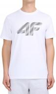 Футболка 4F TSHIRT M3342 4FWMM00TTSHM3342-10S р.XL белый
