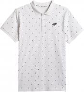 Поло 4F POLO SHIRT M631 4FWSS26TPTSM631-10S р.XL белый