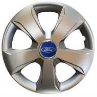 Колпак для колес SJS Ford 331 R15" 4 шт. серебряный