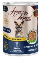 Корм влажный How Meow для взрослых собак с курицей 400 г