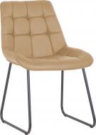 Стул обеденный Nowy Styl NICOLE CFS ANTR (BOX-1) SQR ECO-01 бежевый / антрацит